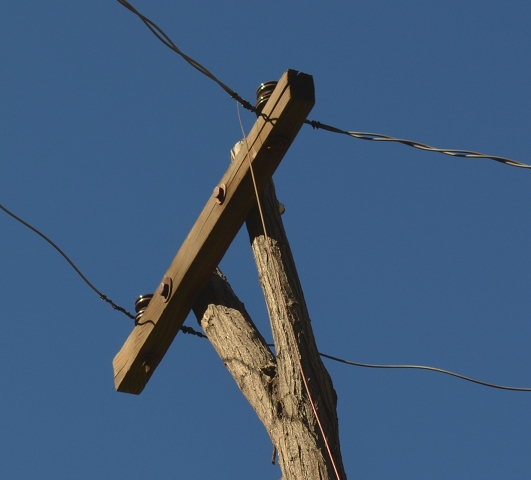 Photo of haywire wiring