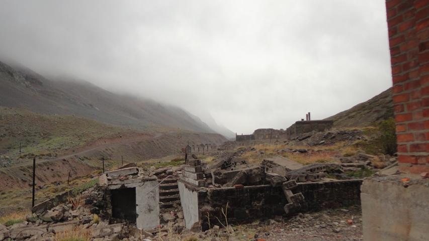 Photo of an abandoned rail yard